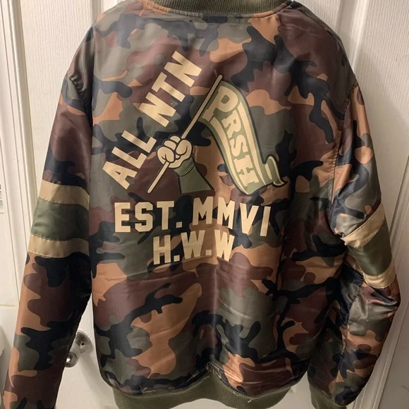Camo bomber jacket - Picture 4 of 5